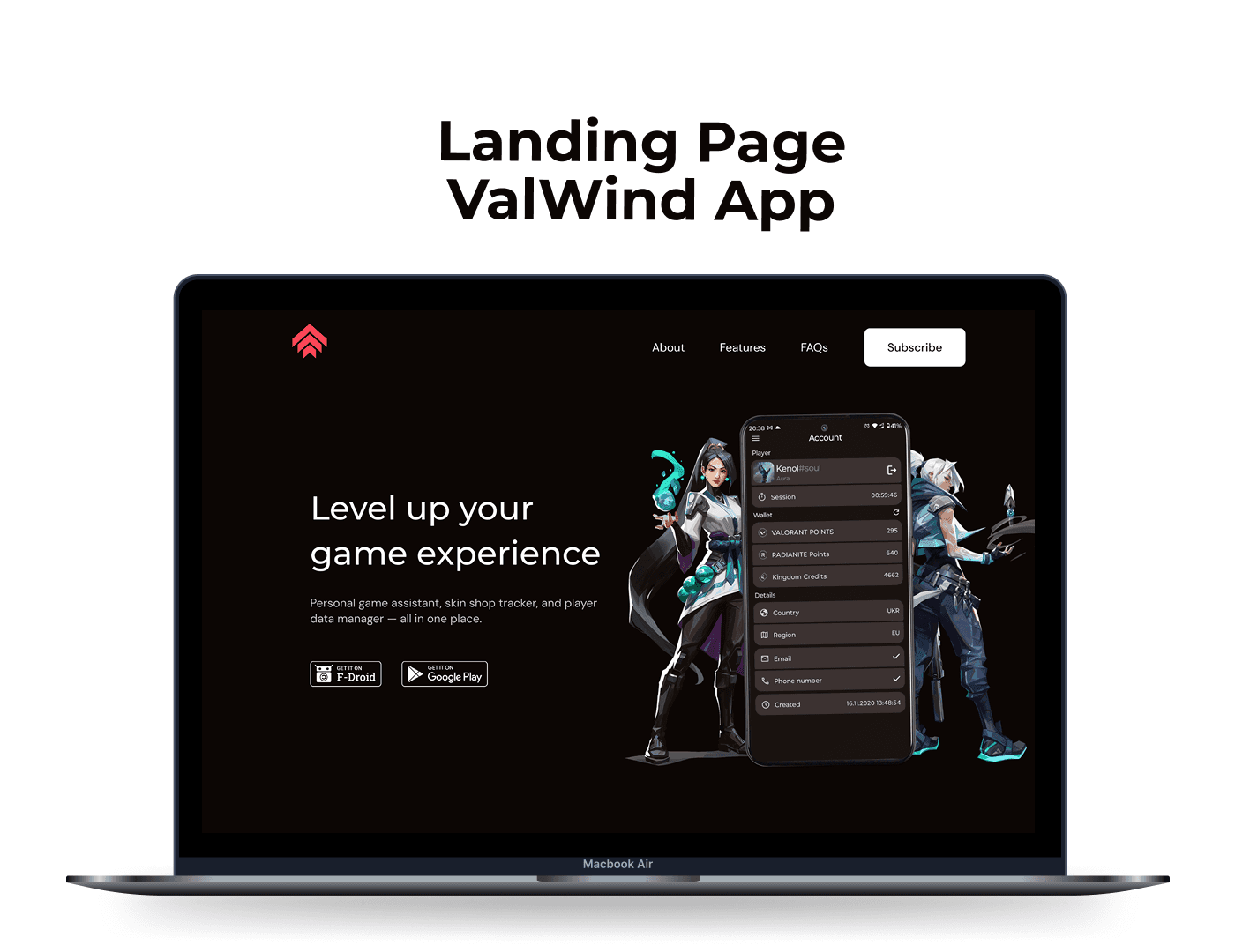 ValWind App Preview